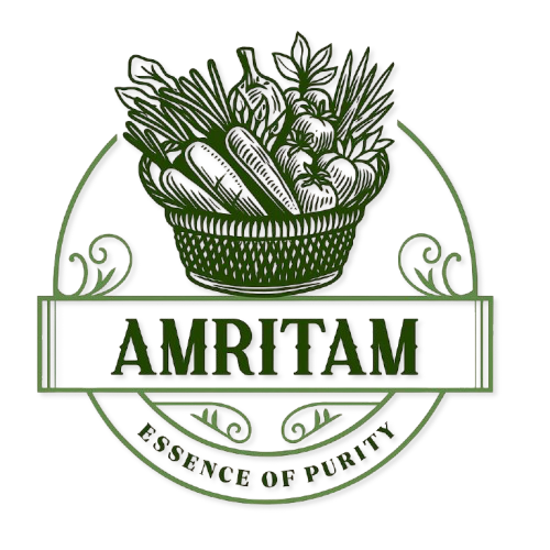 Amritam Logo - Essence of Purity
